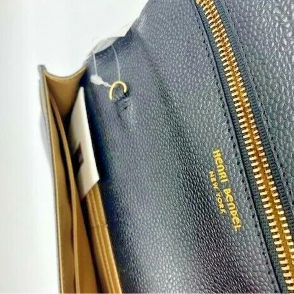 Henri Bendel Black and Grey Carlisle Clutch - Picture 4 of 9